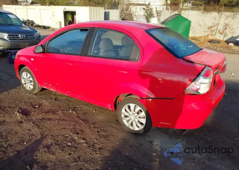 2008 Chevrolet Aveo Ls from USA, damaged, VIN KL1TD56638B267960
